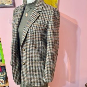 Vintage LIZ CLAIBORNE LIZSPORT Wool Boyfriend Style Blazer Sport Coat Jacket